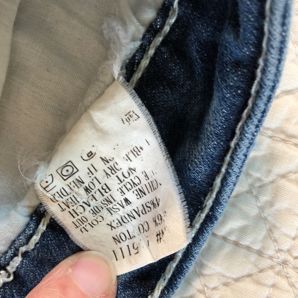Denim Couture Smith denim stretch bling jeans, sz7 - Picture 12 of 14